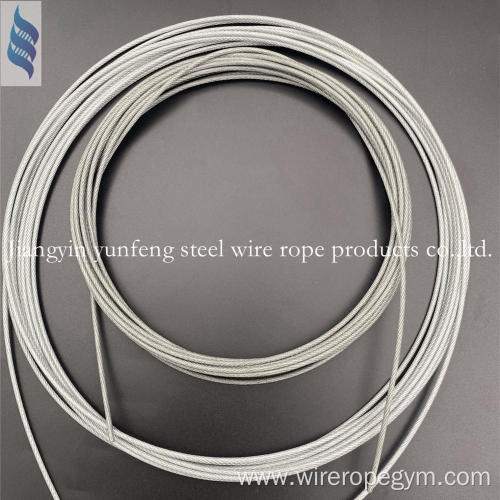 Flexible wire rope 7x19-0.6-0.8MM